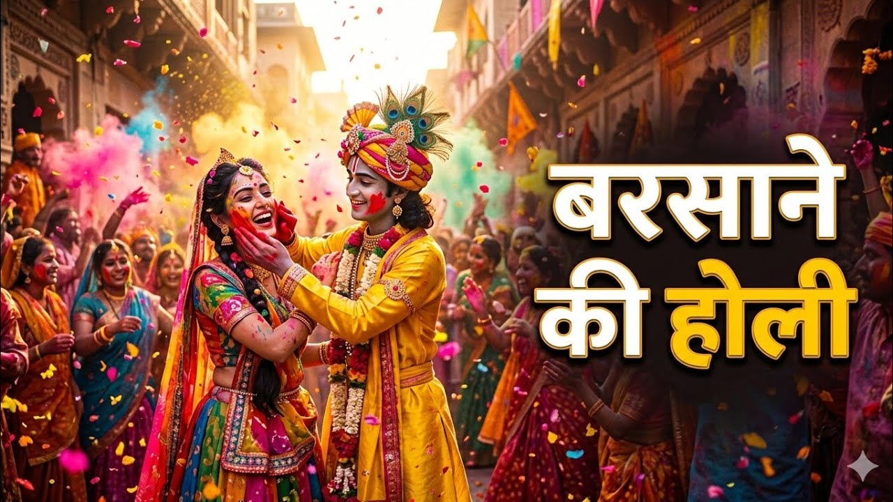 Radha krishna bhajan | Krishna Bhajan | Radha Krishna Holi Song | Vrindavan Special Bhajan