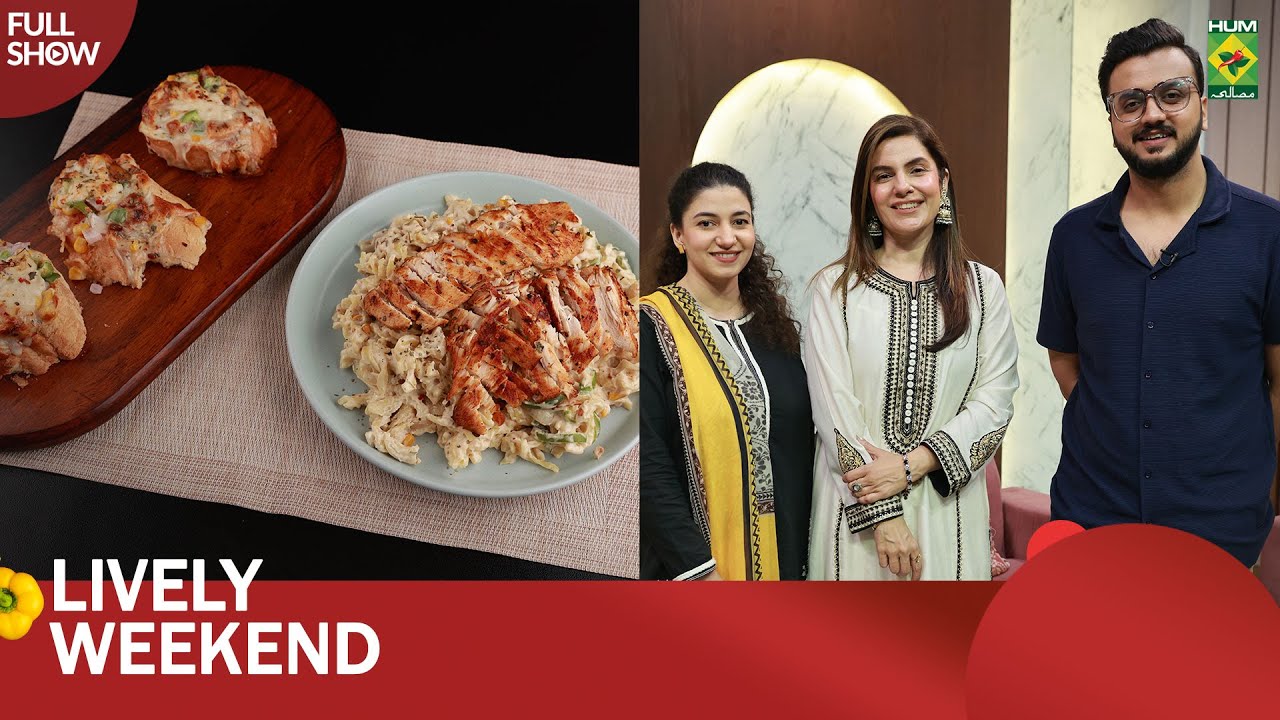 Cheesa Garlic & Creamy Chicken | Unsa Shah & Chef Faizn|Lively Weekend| Kiran | 23 Nov 24 | MasalaTV