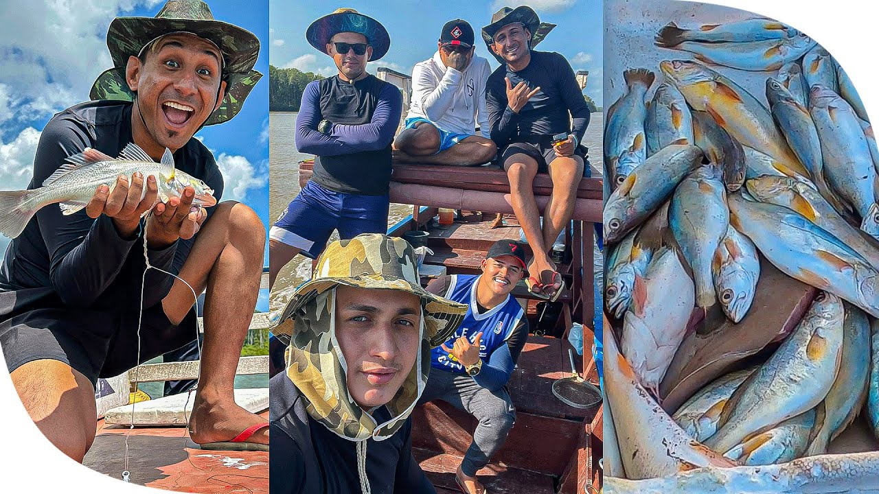 NOSSA PRIMEIRA PESCA EM SÃO CAETANO DE ODIVELAS / PA