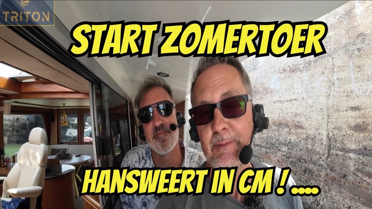 🌊 Start Zomertoer 2025 Motorjacht Triton en  Westerschelde Avontuur