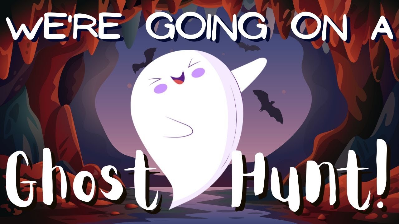 We're going on a ghost hunt | Halloween movement song for kids