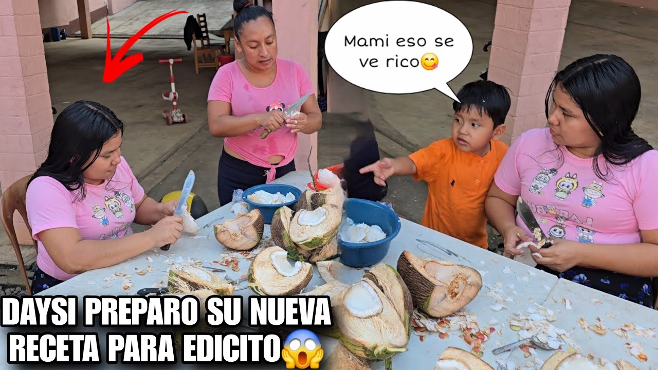 DAYSI Y RUT Preparan Esta Nueva Recet4 Para EDY y EDICITO😱Ni Se Imaginan Cúal Será El Ingrediente😋