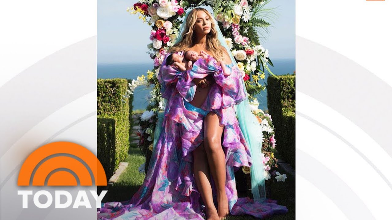 Beyonce Shares First Photo Of Twins Rumi And Sir Carter | TODAY