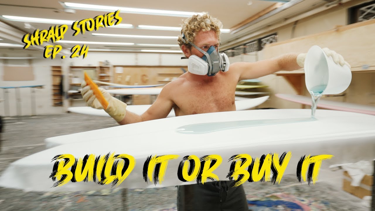 Shaping and Glassing a Twin Fin Part 3. Kolton Sullivan SHRALP STORIES Episode 24 #surfing