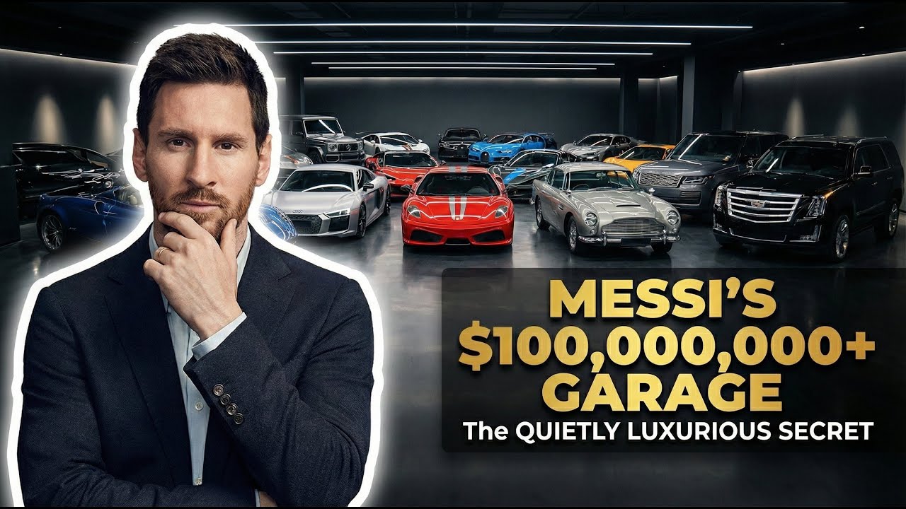 $36M Ferrari & Pagani Zonda: The Rarest Cars in Lionel Messi's Garage