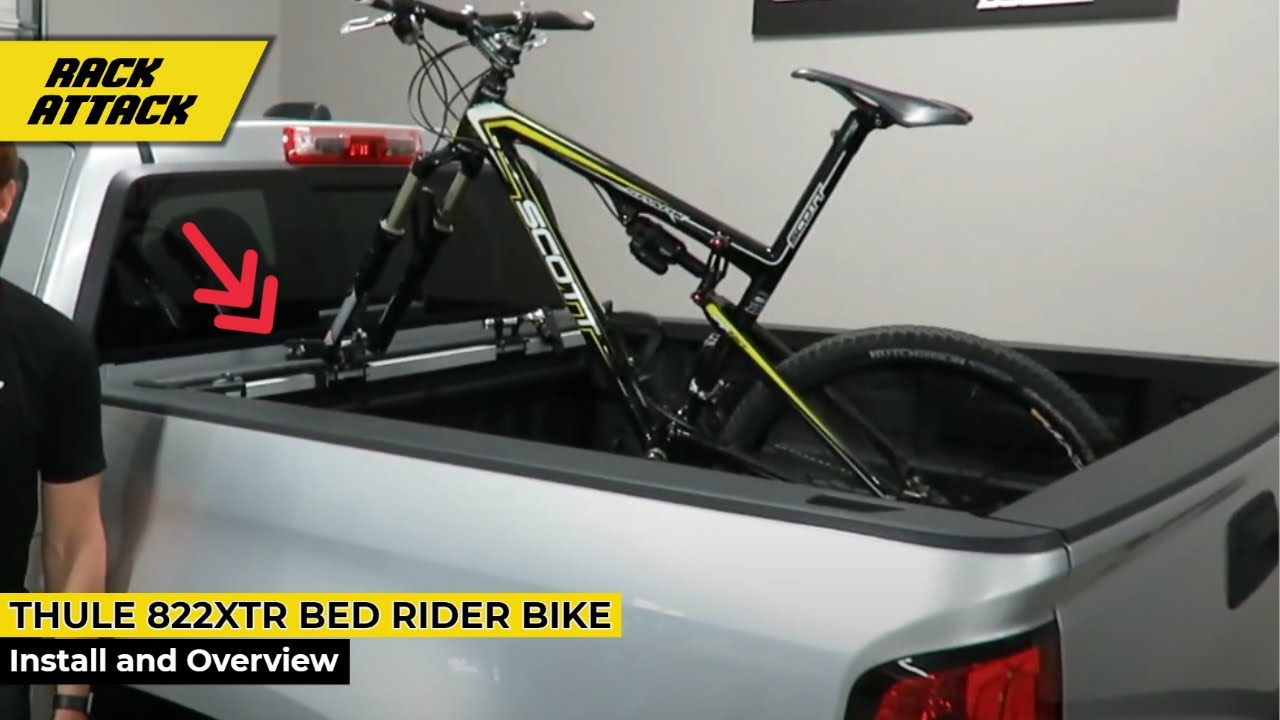 Thule 822XTR Bed Rider Bike Carrier Install and Review