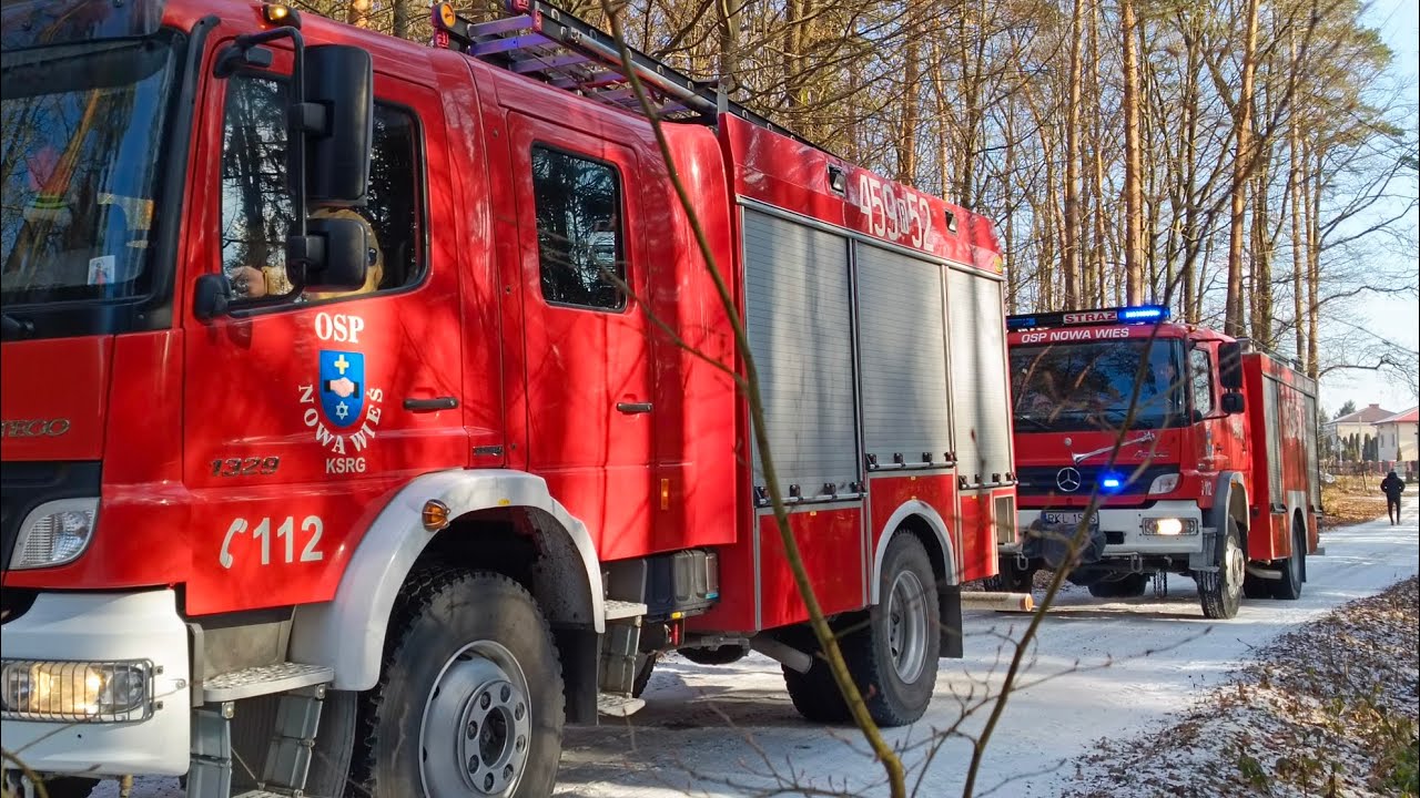 Pokaz wyposażenia OSP KSRG Nowa Wieś