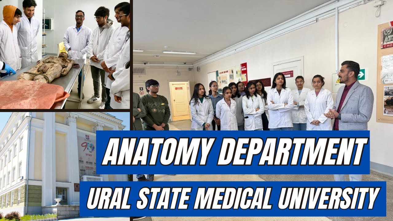 Ural State Medical University | Anatomy Department Tour |Study MBBS in Ural State Medical University