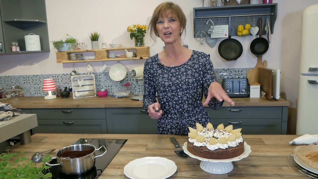 Toller Schokokuchen Birne Helene Art