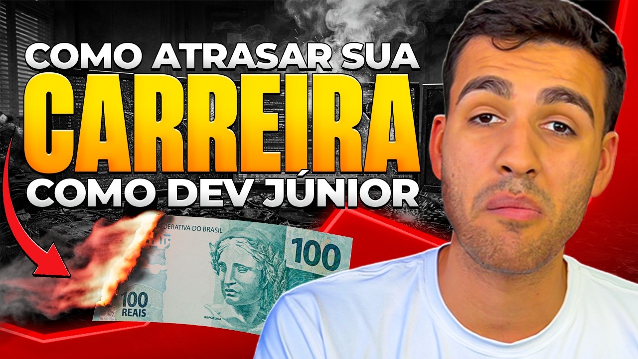ASSISTA ESSE VÍDEO SE VOCÊ É UM DEV JÚNIOR PERDIDO (E SEM EMPREGO)