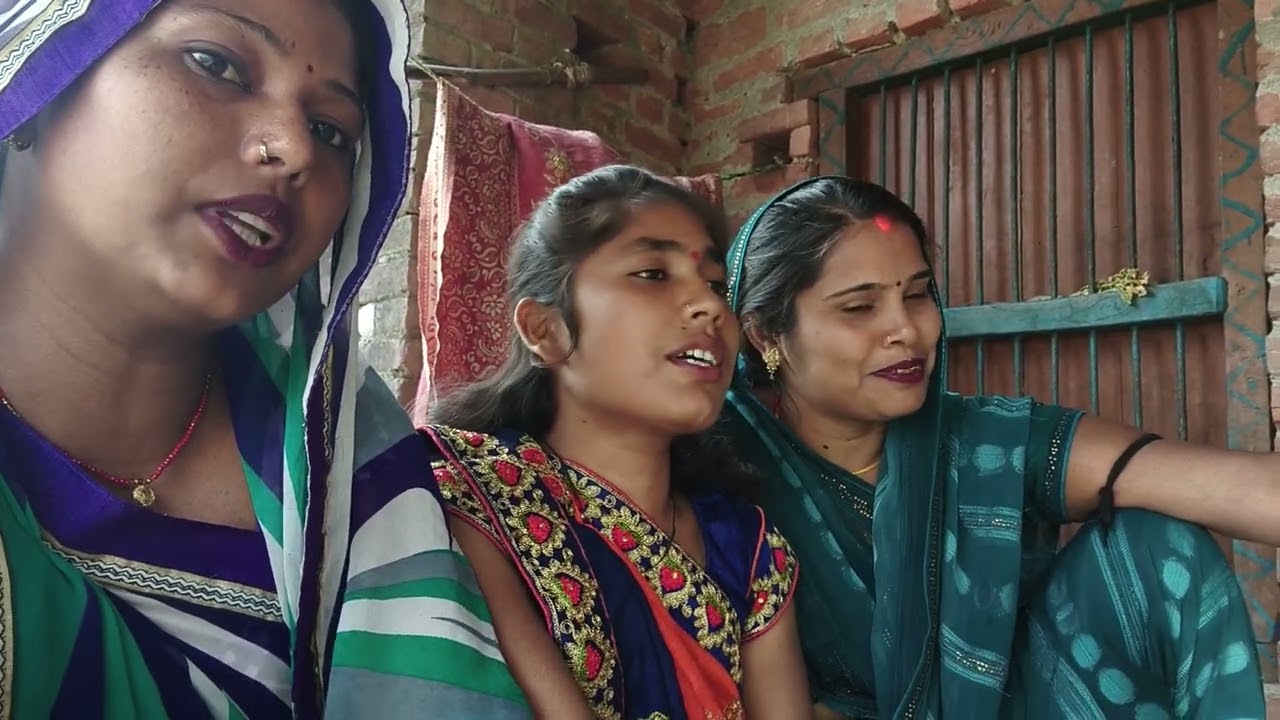 देहाती नाच गीत# बिजली बत्ती के रोशनीया _गुड़िया पाल&उषा जौनपुरिया&खुशी गुप्ता_के साथ गीत कैसे लगे