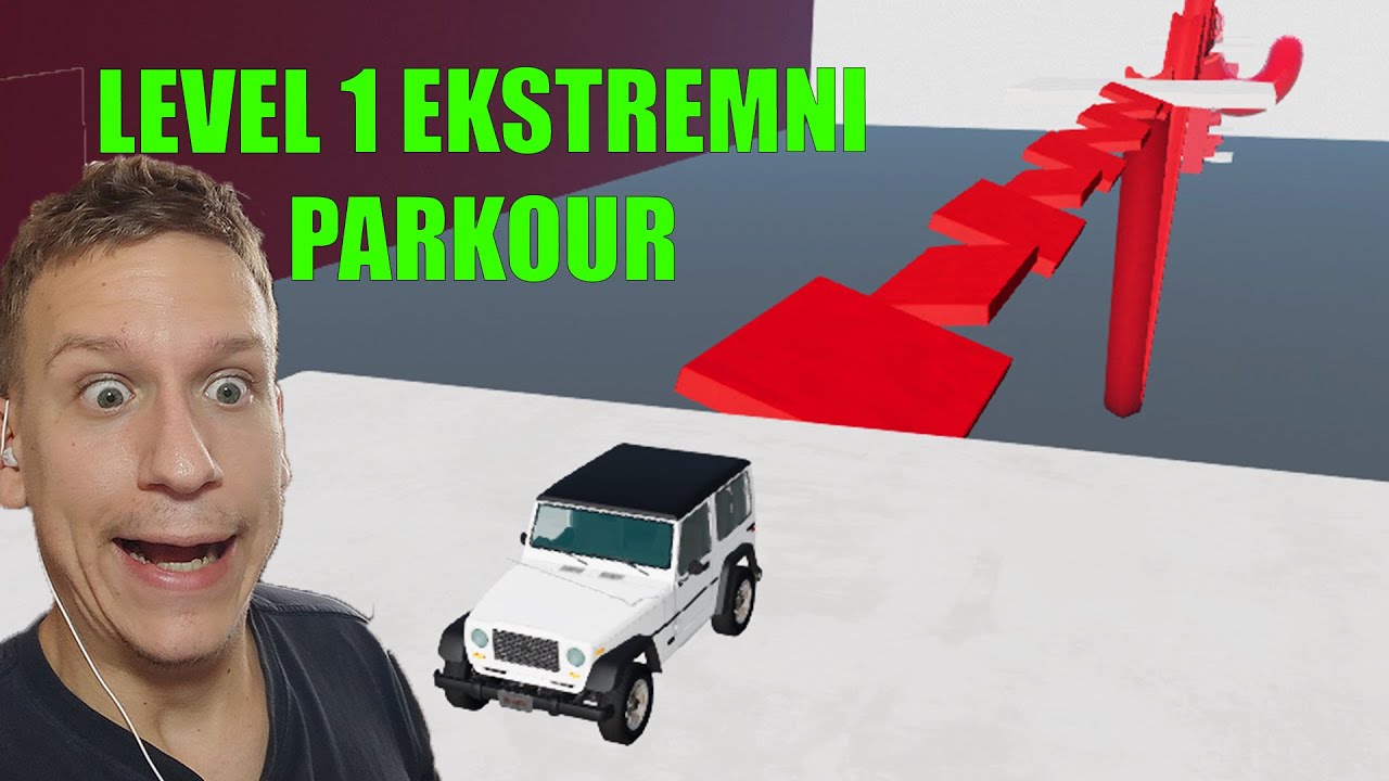 NAJBOLJ EKSTREMNA PARKOUR MAPA LEVEL 1 | BeamNG.Drive