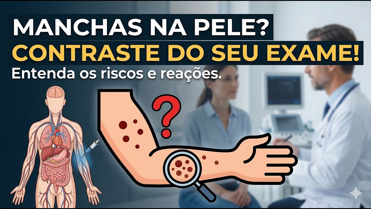 Manchas na Pele? PODE SER O CONTRASTE DO SEU EXAME!
