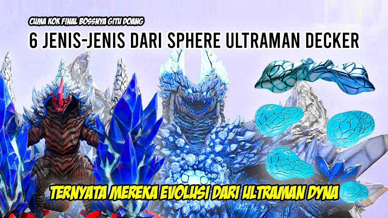 SPHERENYA BANYAK BANGET !! TAPI FINAL BOSSNYA GITU DOANG - Bahas Jenis-Jenis Sphere Ultraman Decker