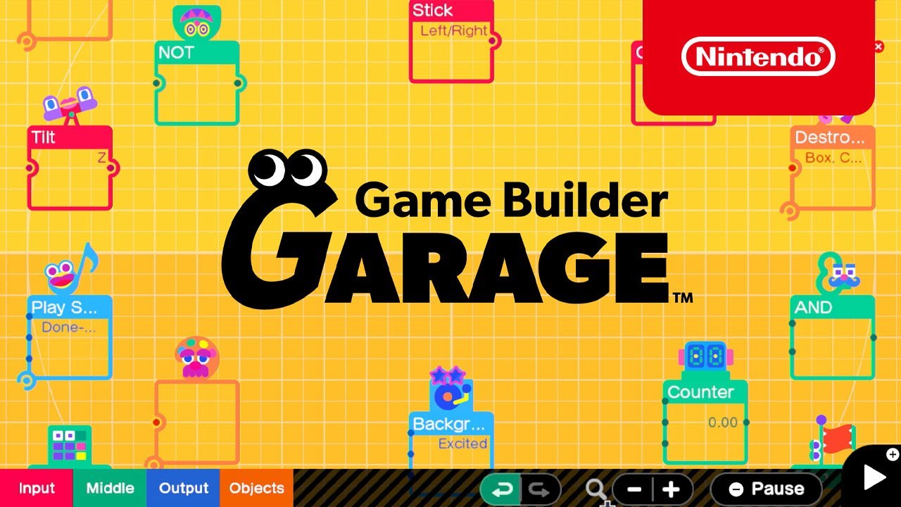 Game Builder Garage - Overview Trailer - Nintendo Switch