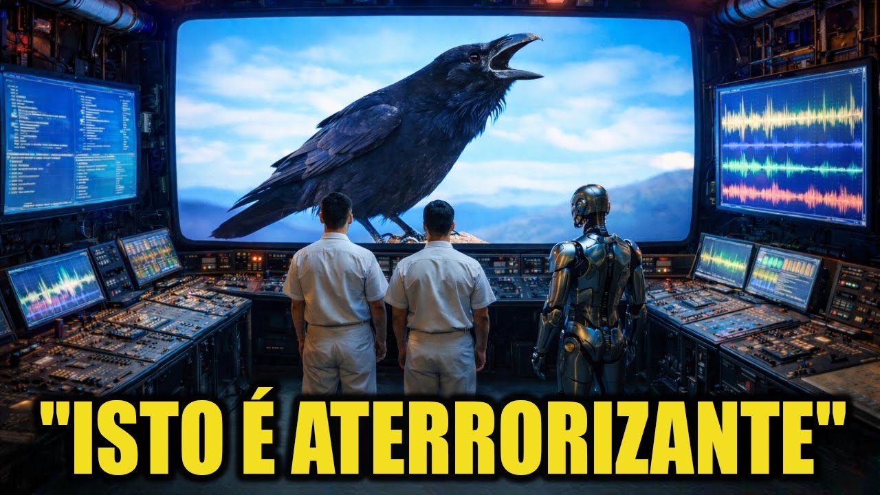 Cientistas usaram IA em corvos – o resultado sobre os humanos é perturbador
