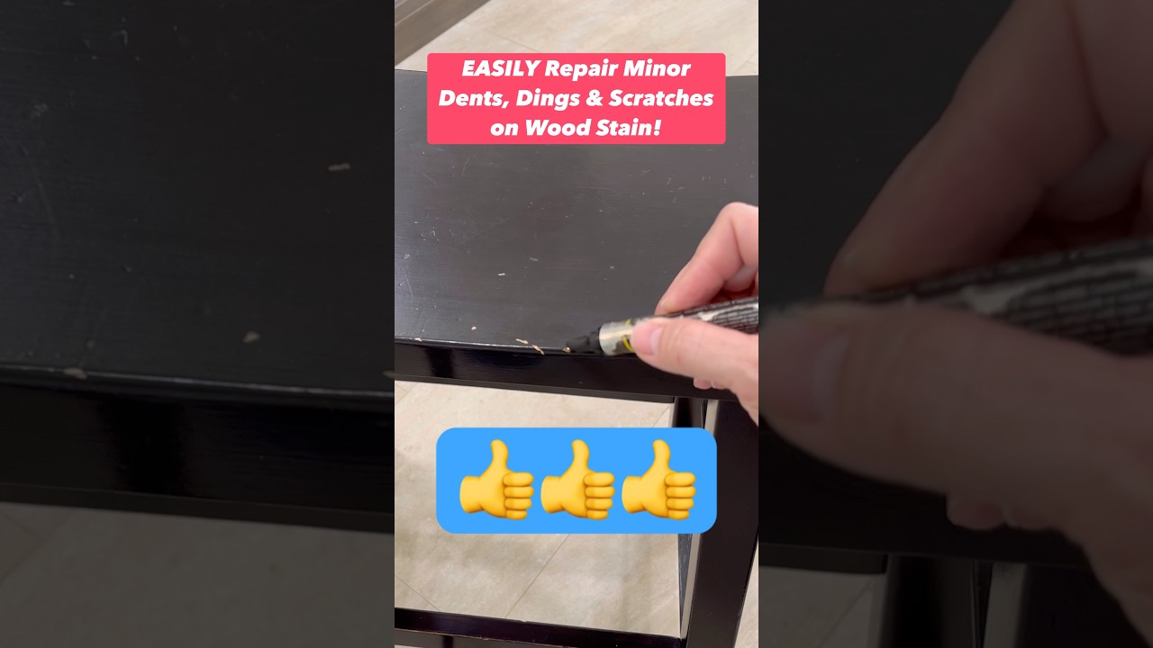 I LOVE These Wood Stain Scratch Repair Markers (aka Flooring and Furniture Touch Up Markers)