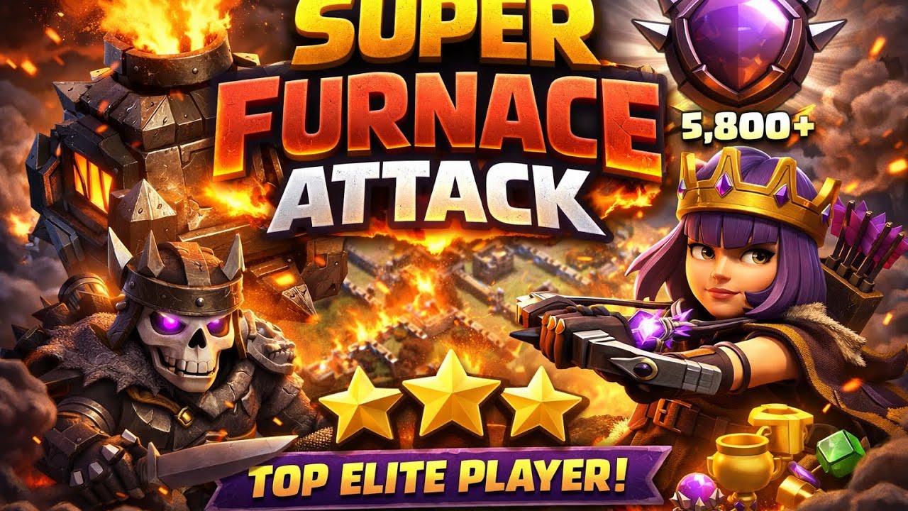 Best Furnace Attacker in Legend League | High-Skill Strategy