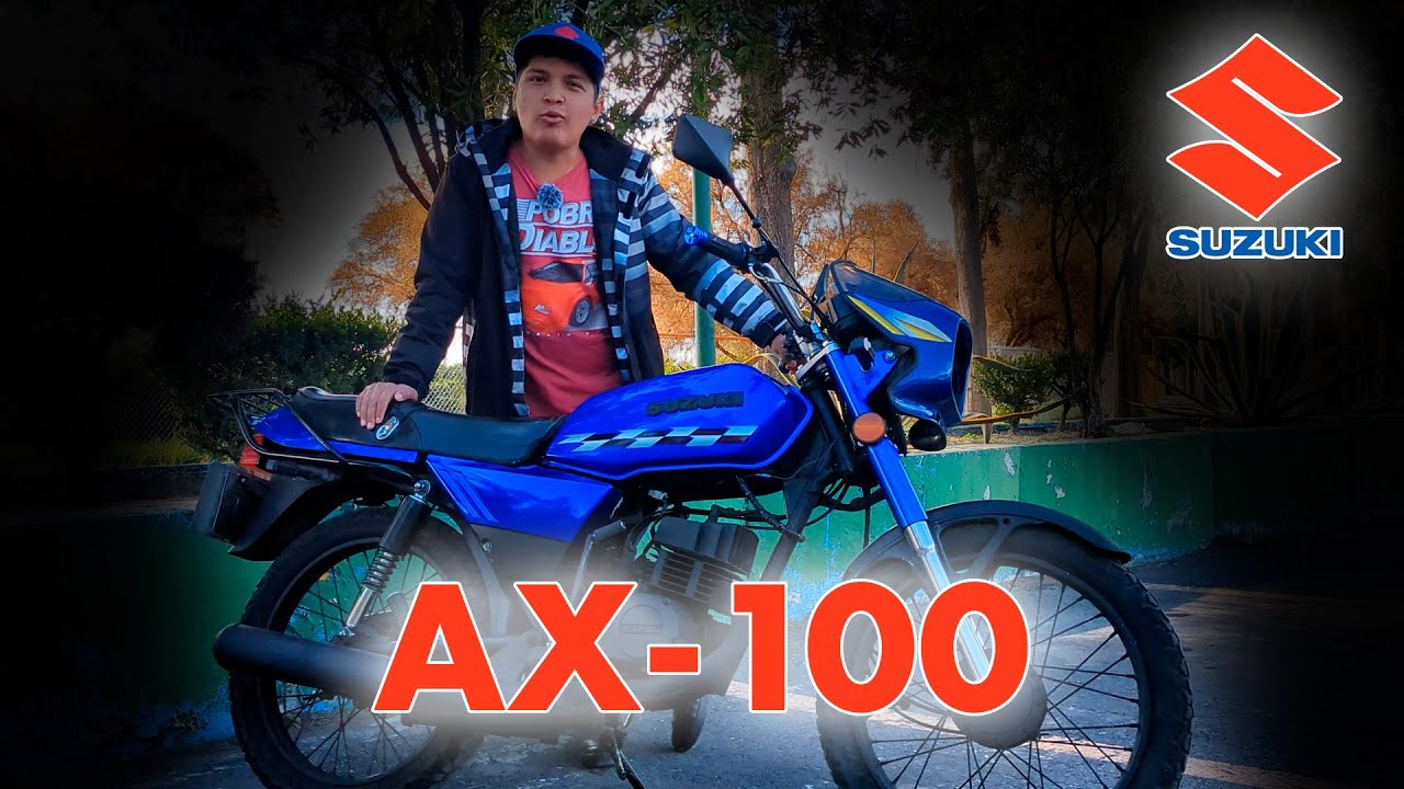 7 a&ntilde;os y esta moto sigue enamor&aacute;ndome cada que la uso. Suzuki AX100