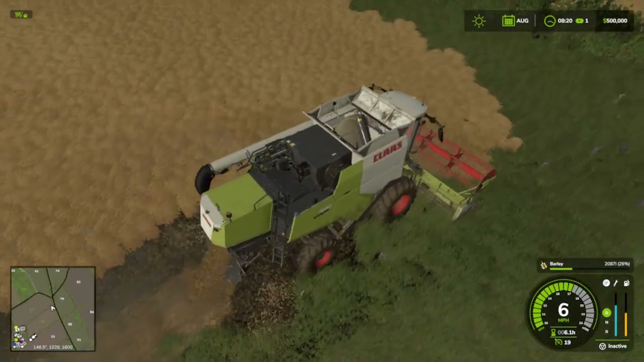 Ladyhill Ep.1 Cutting Barley