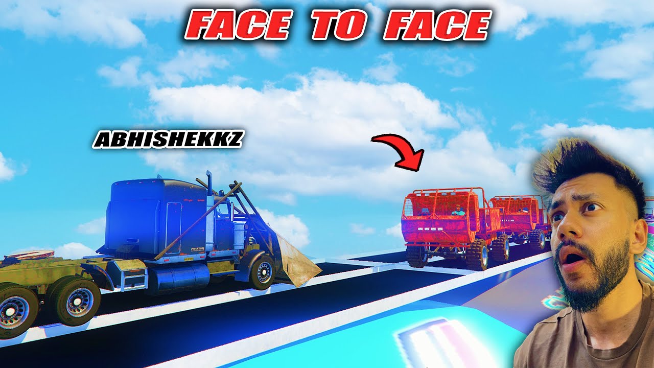 PEOPLE TRIED TO KILL😡 ME IN THIS  FACE TO FACEE RACE GTA 5