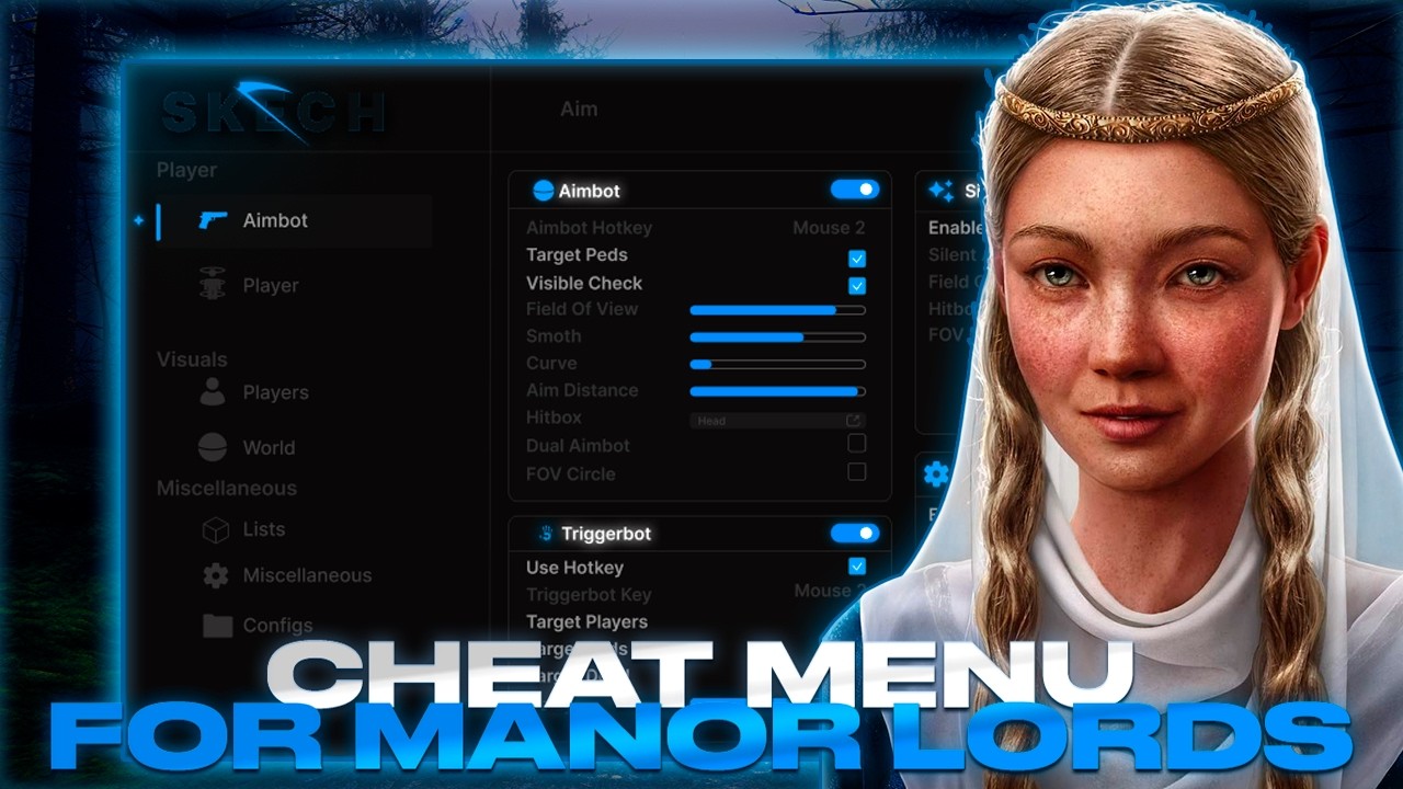 **Greated** Manor Lords - Top Cheat Menu | Divine Cheat For Manor | Many Functions | FREE Download
