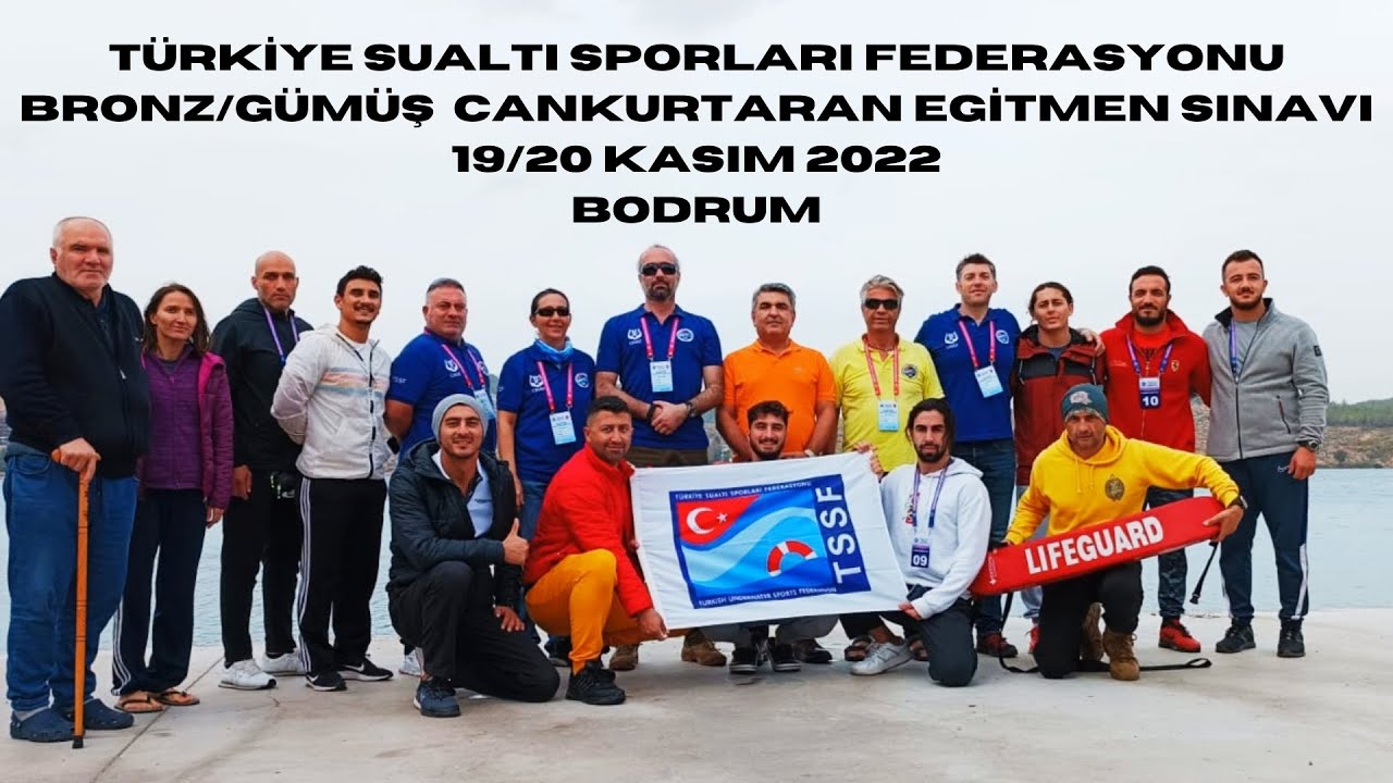 TSSF CANKURTARAN EĞİTMENLİK SINAVI, 19/20 KASIM 2022, BODRUM