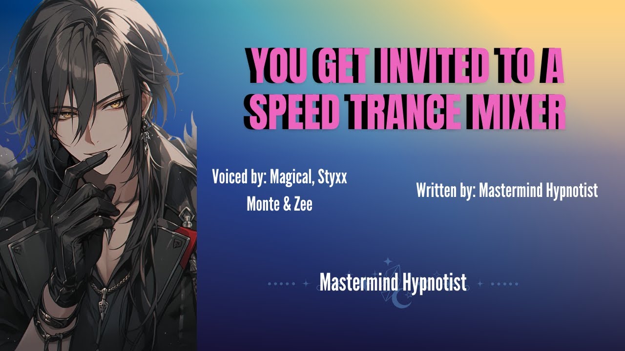 You get invited to a Speed Trance Mixer [MMF4A] [ASMR - Roleplay] [Hypnosis] [Siren]