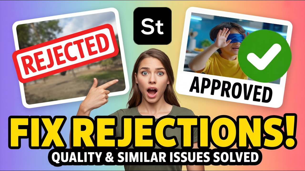 Fix Adobe Stock Quality & Similar Content Issues | Get Your Files Approved Easily