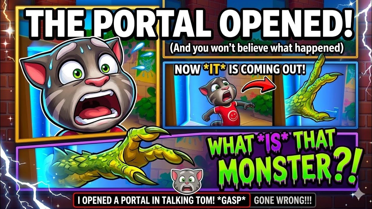 MY Talking Tom Cat -- Funny Movement Colors Reaction -- Mobile Gameplay Video 