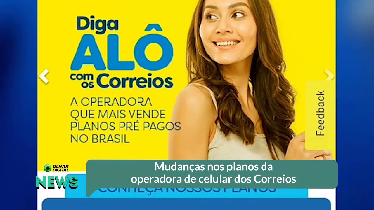 Mudan&ccedil;as nos planos da operadora de celular dos Correios