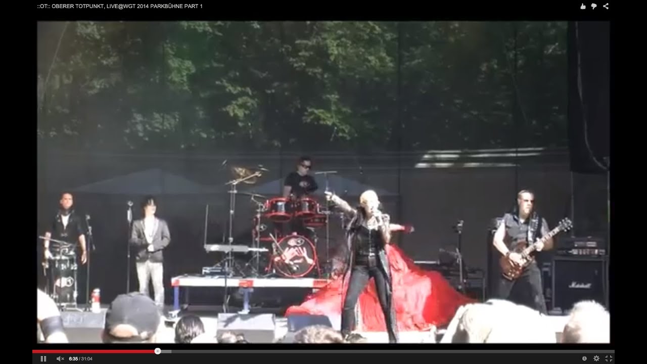::OT::, OBERER TOTPUNKT, LIVE@WGT 2014 PARKBÜHNE PART 1