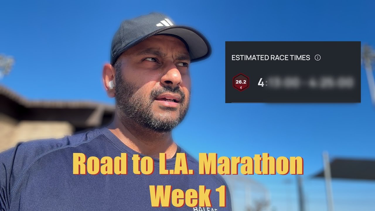 Marathon Training Week 1: From 6 hours to WHAT???!