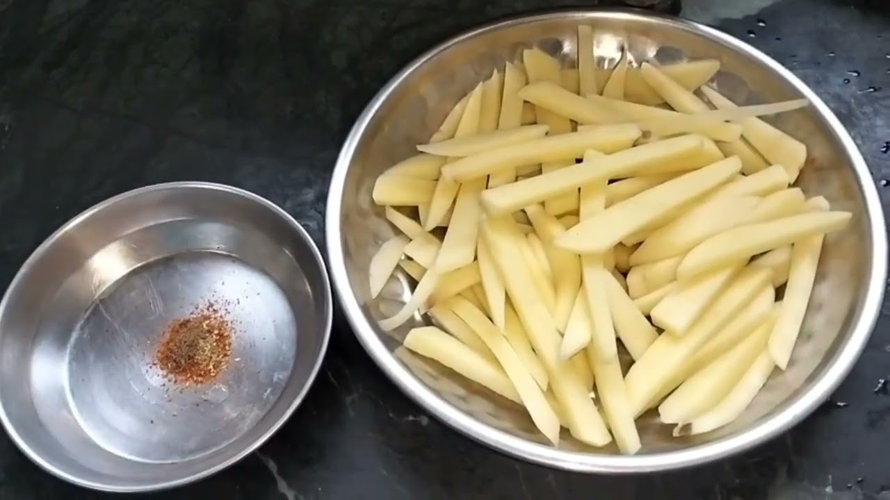 क्रिस्पी फ्रेंच फ्राईज