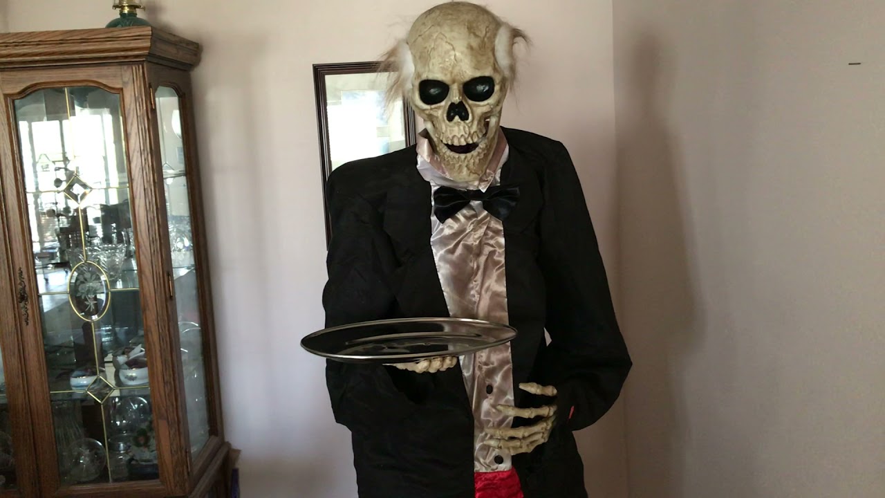 Magic Power- animatied 7ft Skeleton Butler (2019)