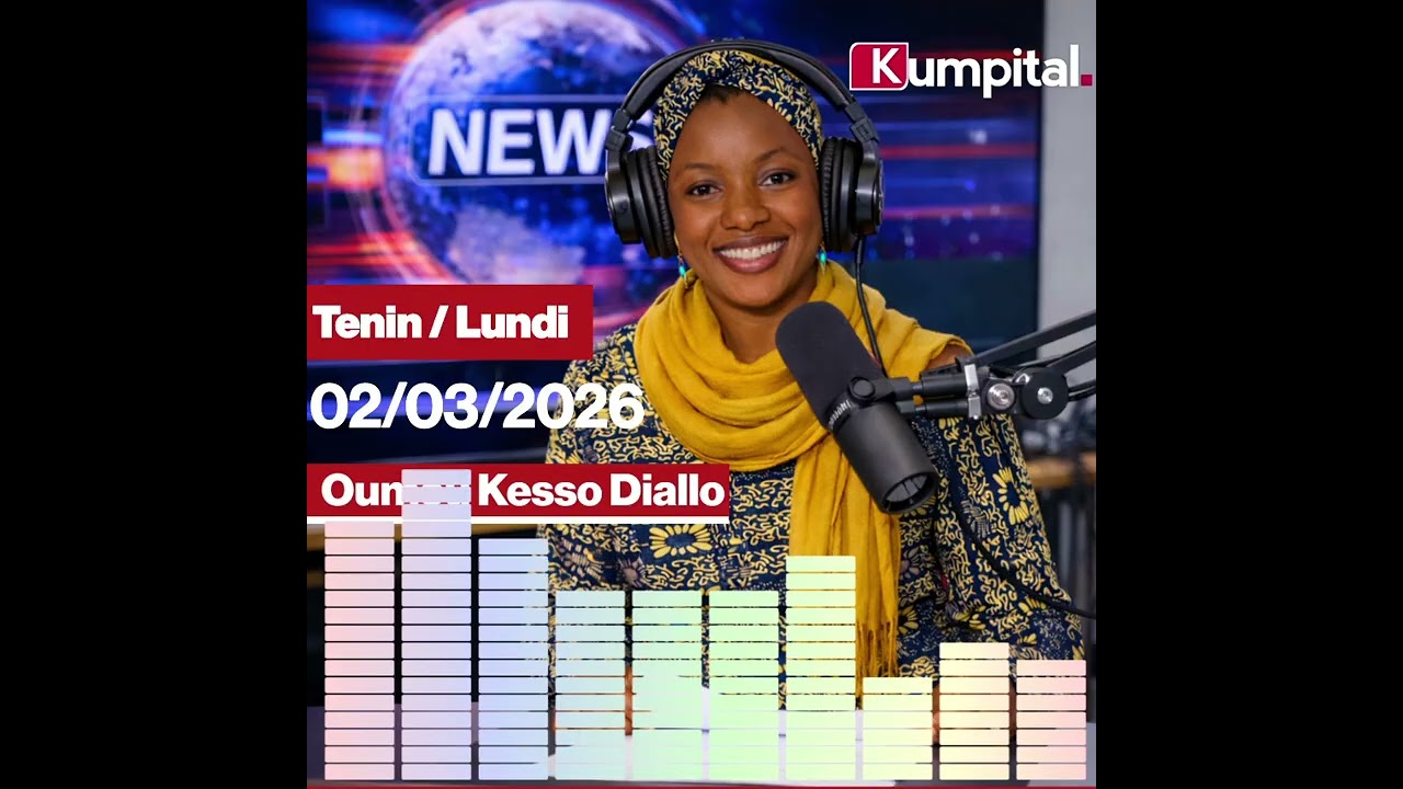 🎙🎧 L'actualité 🇬🇳 du Lundi 2 Mars 2026 avec Oumou Kesso 𝗗𝗜𝗔𝗟𝗟𝗢