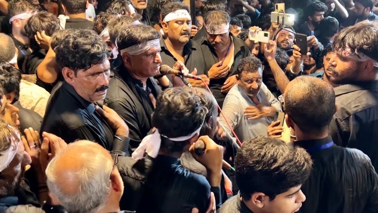 Akbar Ki Azan Suno Ay Ronay Walo - Al Qaim Noha After Azan Ali Akbar Live At Dhobi Ghat 2022 Fsd.