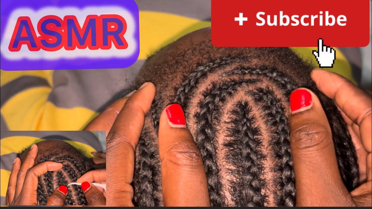 ASMR itching scalp scratching that will put you to sleep 