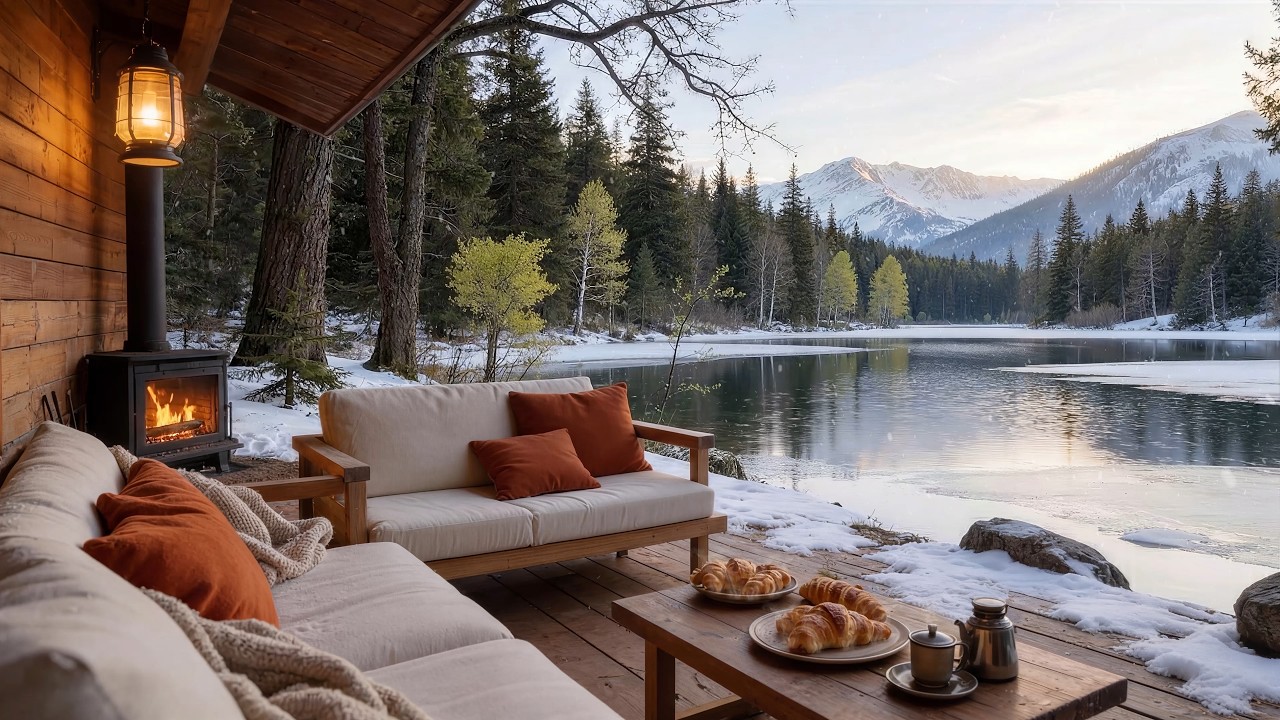 Morning Relaxing Music For Positive Energy 🌿❄️ Tranquil Piano Music For Focus, Work & Study