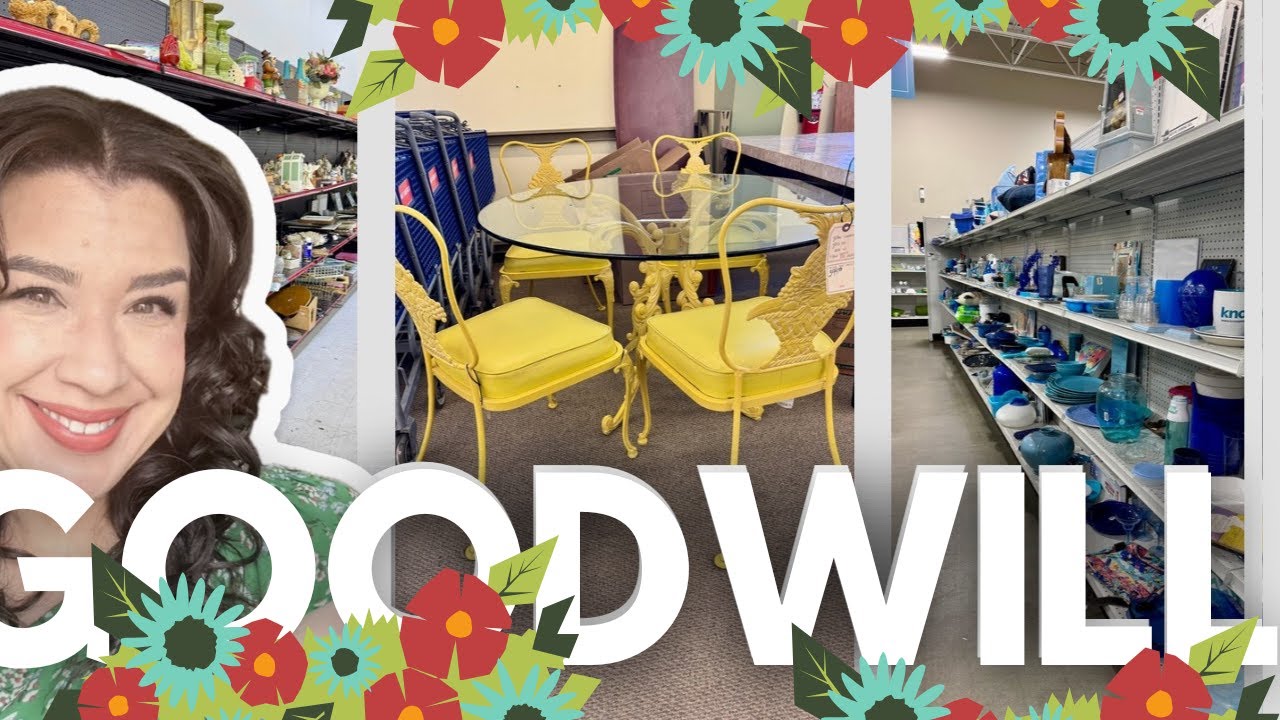 Thrift With Me | GOODWILL THRIFT STORES IN OMAHA | Eclectic Home Decor Thrifting VLOG