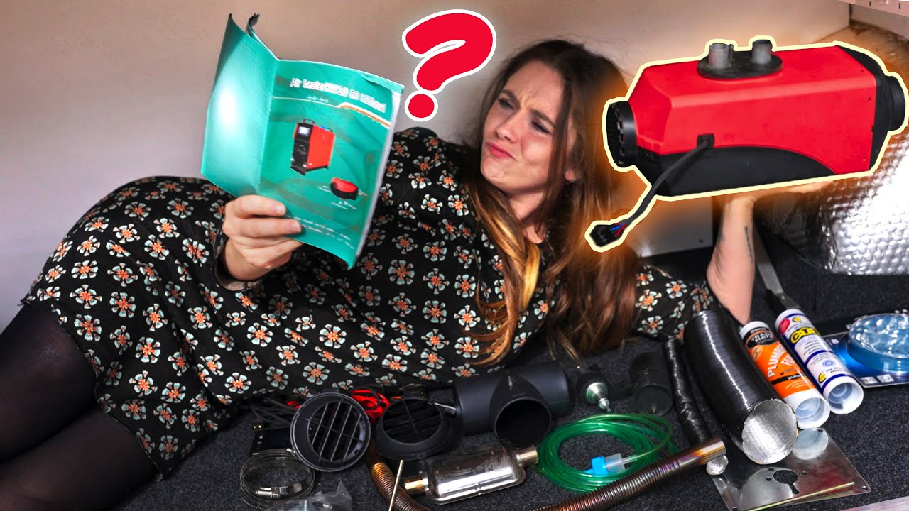 Van-Life | Preparing for WINTER // Installing a Chinese Diesel Heater