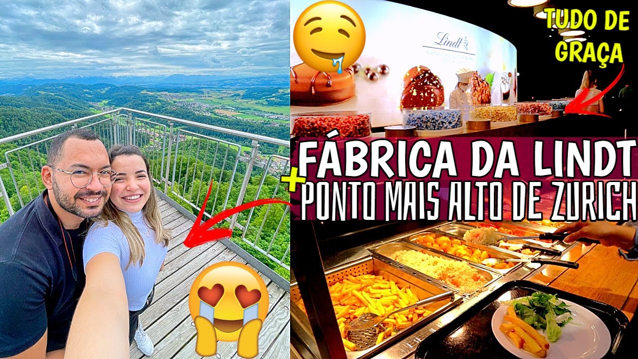 FOMOS NA FÁBRICA DE CHOCOLATE DA LINDT + O PONTO MAIS ALTO DE ZURICH (UETLIBERG) ♥ - Bruna Paula