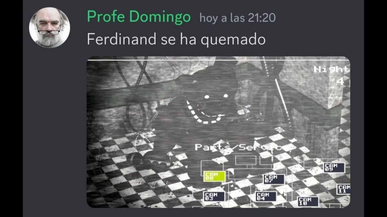 Profe, es hora de revisar cámaras #4