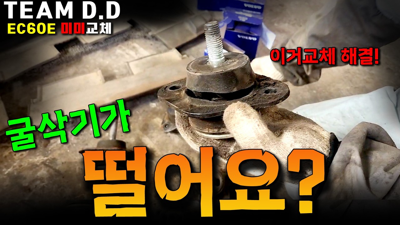 [TEAM D.D] 굴삭기가 추워서 떠나요! #굴삭기 #중장비수리