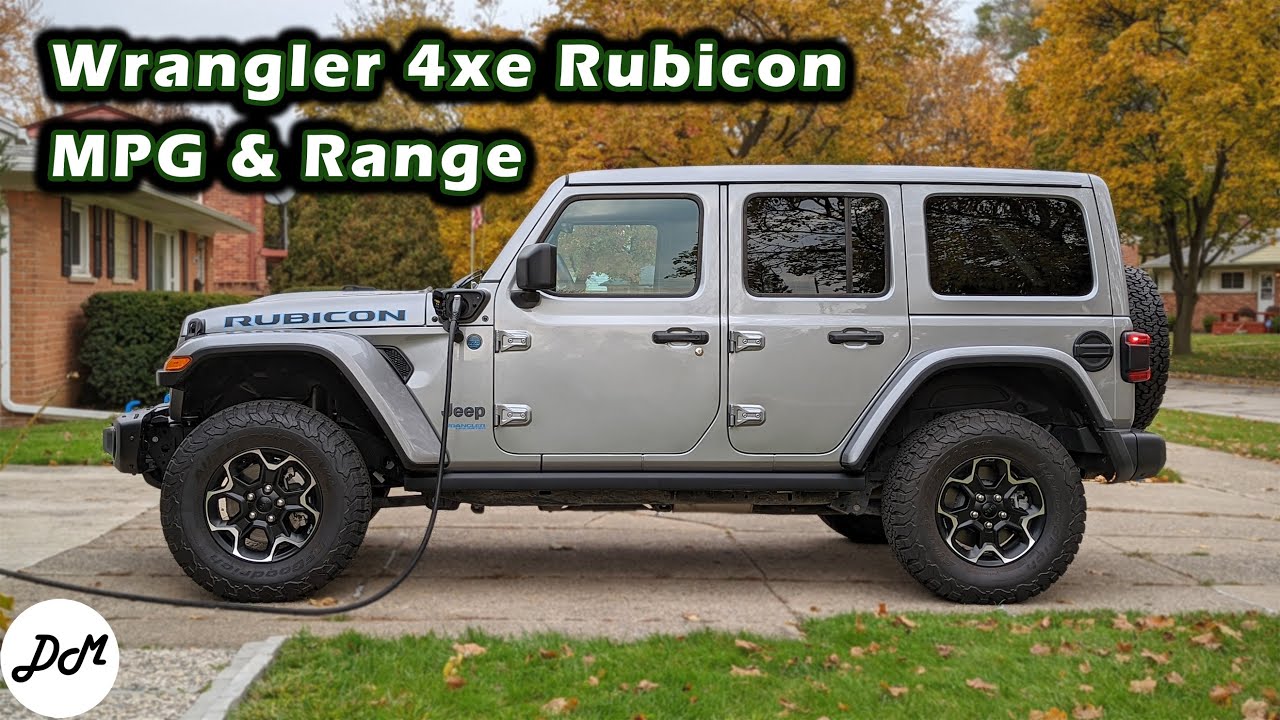 2021 Jeep Wrangler 4xe – EV Range & Highway MPG Test [Unlimited, Rubicon]