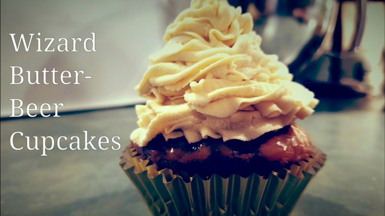 Butter Beer Cupcakes ~ Cupcake Recipe