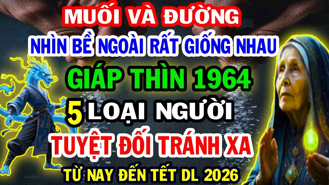 Phơi Bày Sự Thật, Ai Hãm Hại, Ai Giúp Đỡ Người Tuổi Giáp Thìn 1964 Từ Nay Đến Tết Dương Lịch 2026.