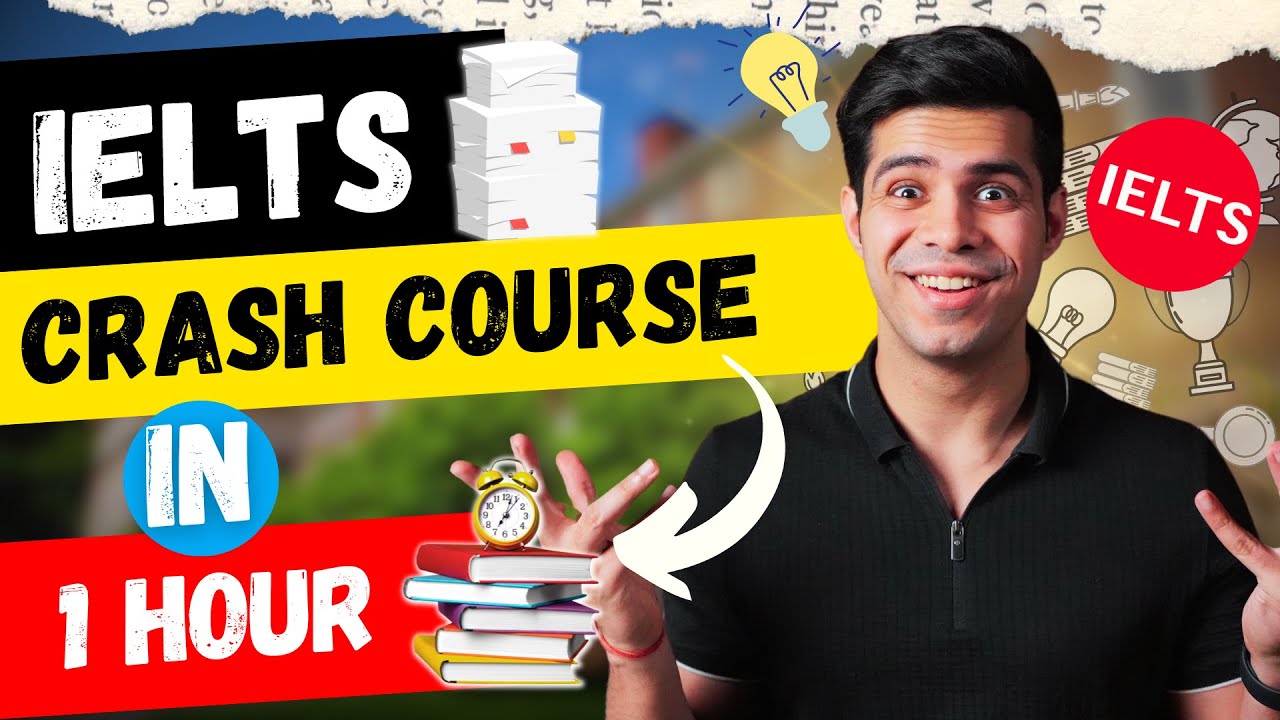 IELTS FULL COURSE IN 1 HOUR (IELTS PREP in 60 MINS!) | Score 9 bands on the IELTS