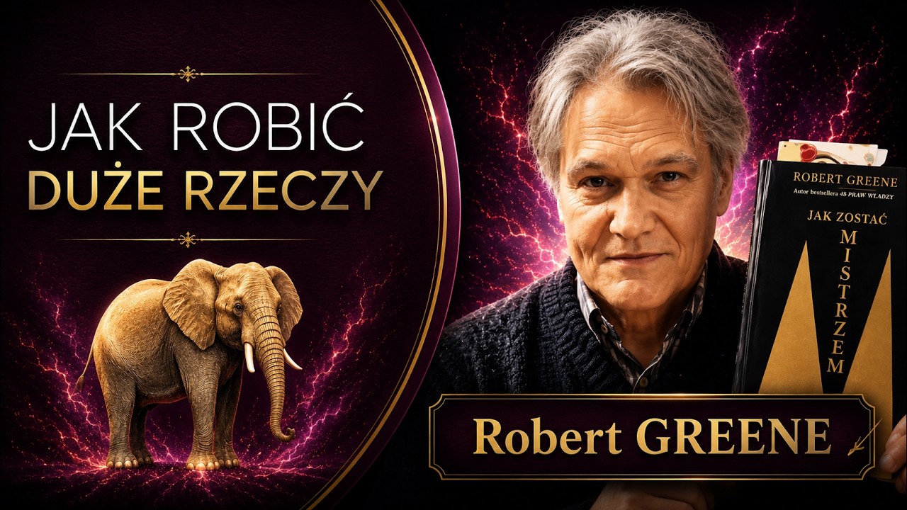 Jak robić DUŻE RZECZY w życiu - Robert GREENE - Jak zostać MISTRZEM