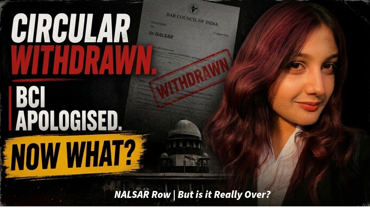 BCI Withdrew the NALSAR Circular. But One Legal Question Remains.